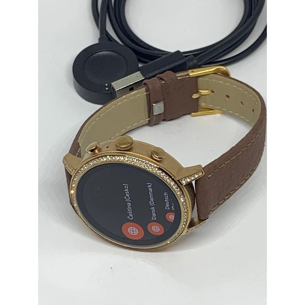 Fossil Gen 4 Authentic Smart Wrist Watch W/ Custom Band FTW6021 RZ115